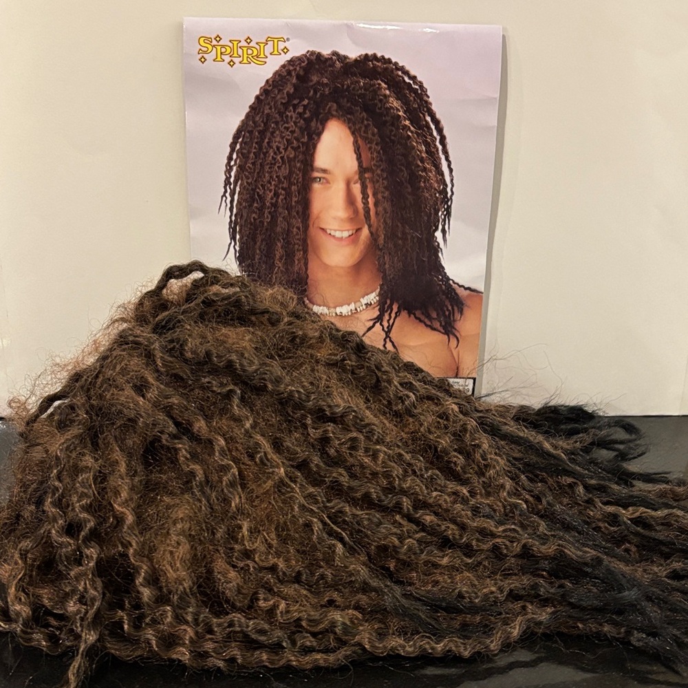 Spirit Dark Brown Dreads Wig